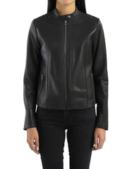 Biker Black Genuine Leather Jacket