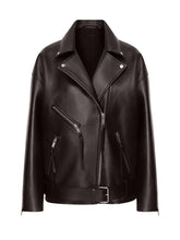 Black Biker Genuine Leather Jacket