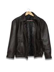 Dark Brown Premium Leather Jacket - The Leather Jackets