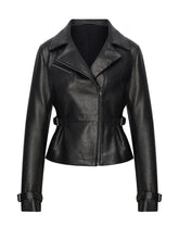 Black Casual Leather Jacket