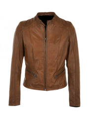 Dark Brown Casual Leather Jacket - The Leather Jackets
