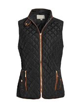 Women’s Black Quilted Lightweight Vest
