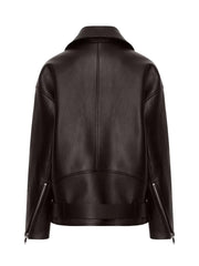 Black Biker Genuine Leather Jacket