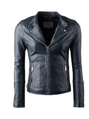 Black Biker Genuine Leather Jacket