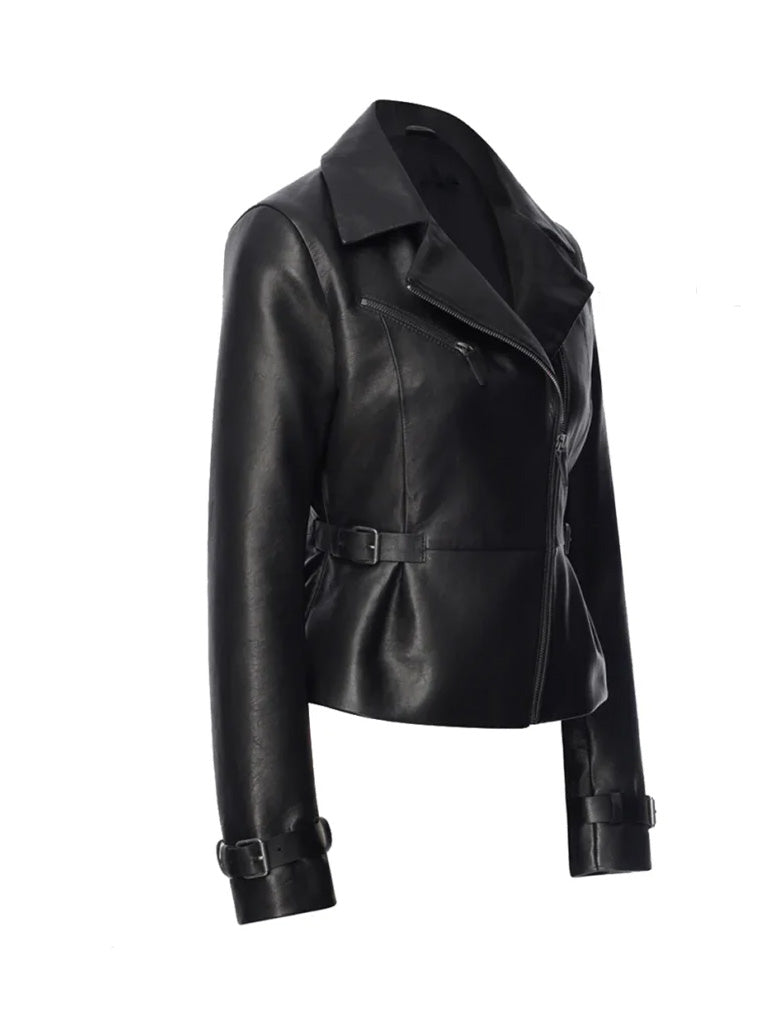 Black Casual Leather Jacket - The Leather Jackets
