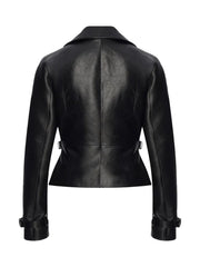 Black Casual Leather Jacket