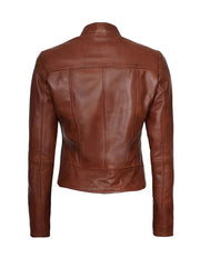Vintage Brown Leather Jacket