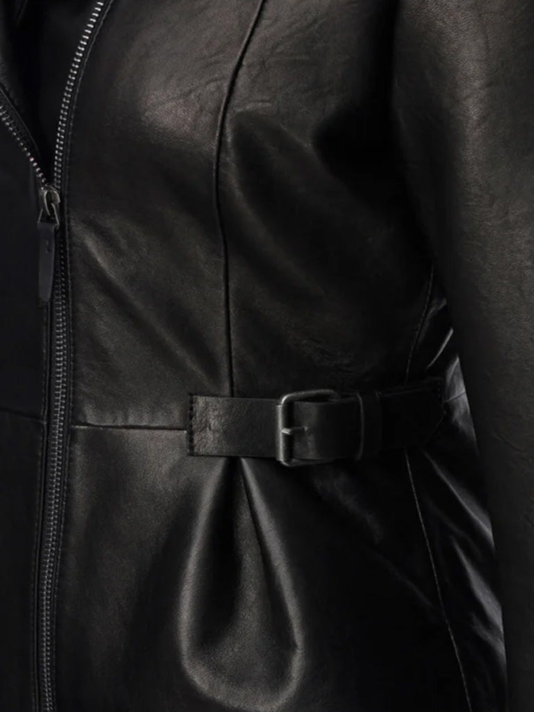 Black Casual Leather Jacket - The Leather Jackets