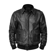 A2 Aviator Bomber Leather Jacket