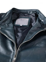 Black Biker Genuine Leather Jacket