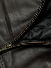 Dark Brown Premium Leather Jacket - The Leather Jackets
