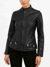 Black Petite Leather Jacket