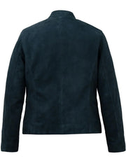 Blue Biker Jacket