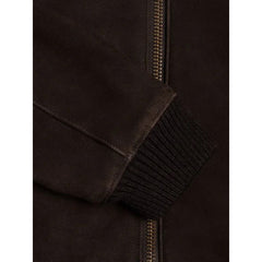 Suede Bomber Jacket - The Leather Jackets