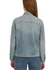 Ladies Asymmetrical Denim Jacket