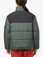 Kids Insulated Puffer Jacket with High Neck for Winter