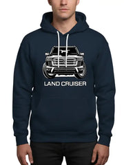 Land Cruiser Chinook Graphic Hoodie | Off-Road 4x4 Adventure Sweatshirt