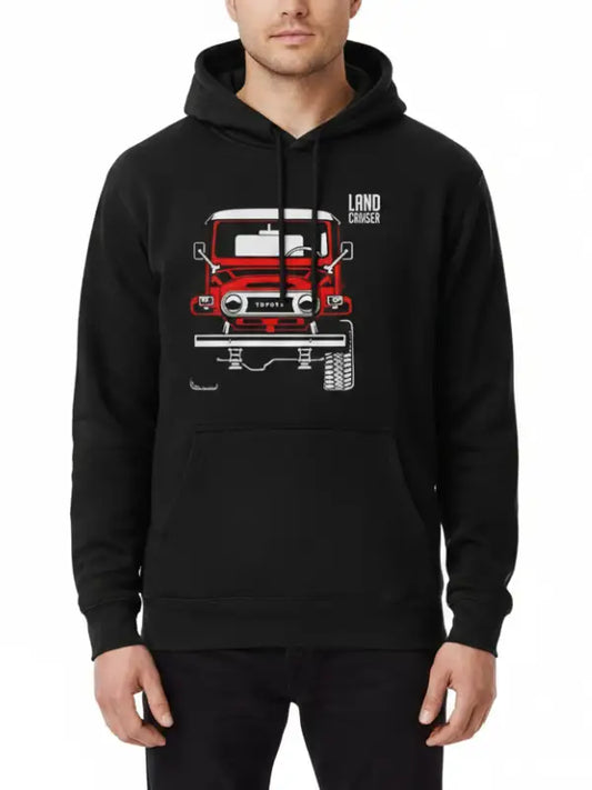 Land Cruiser FJ Hoodie for Men and Women, Premium Graphic Off Road Pullover