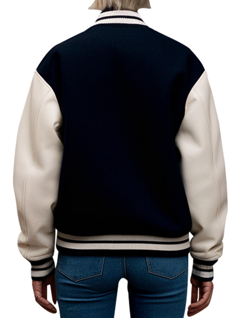 Women's Varsity Jacket with W Patch