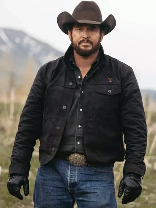 Yellowstone Rip Wheeler Black Jacket