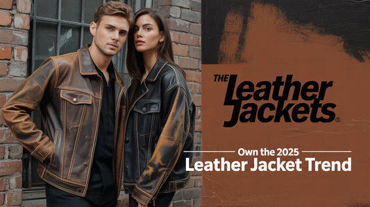 Distressed Leather Jacket Trend 2025 | The Leather Jackets