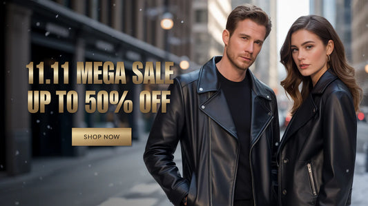 11.11 Mega Sale 2025 – Up to 50% Off Premium Leather Jackets at TheLeatherJackets.com