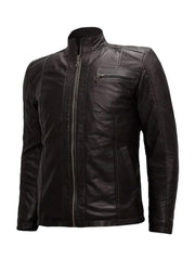 Dark Brown Leather Jacket