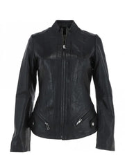 Black Petite Leather Jacket