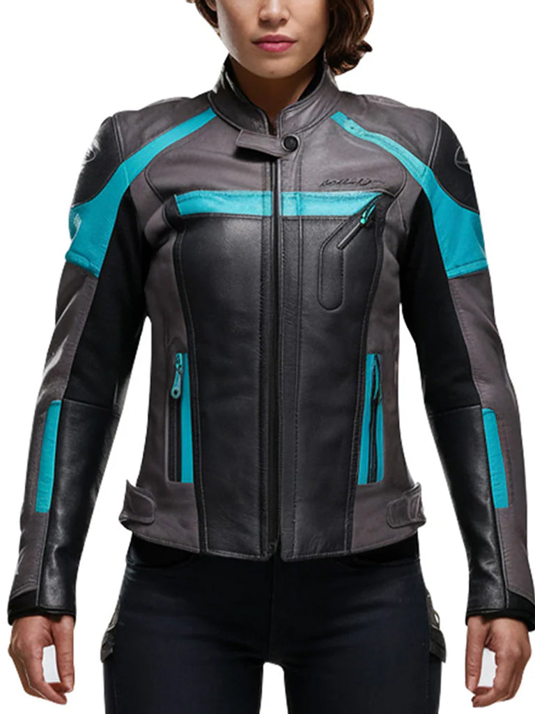 Women's Truffle Motorcycle Racing Jacket