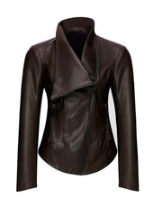 Bitter Brown Genuine Leather Jacket