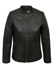 Biker Black Genuine Leather Jacket