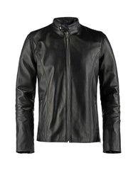 Biker Black Genuine Leather Jacket