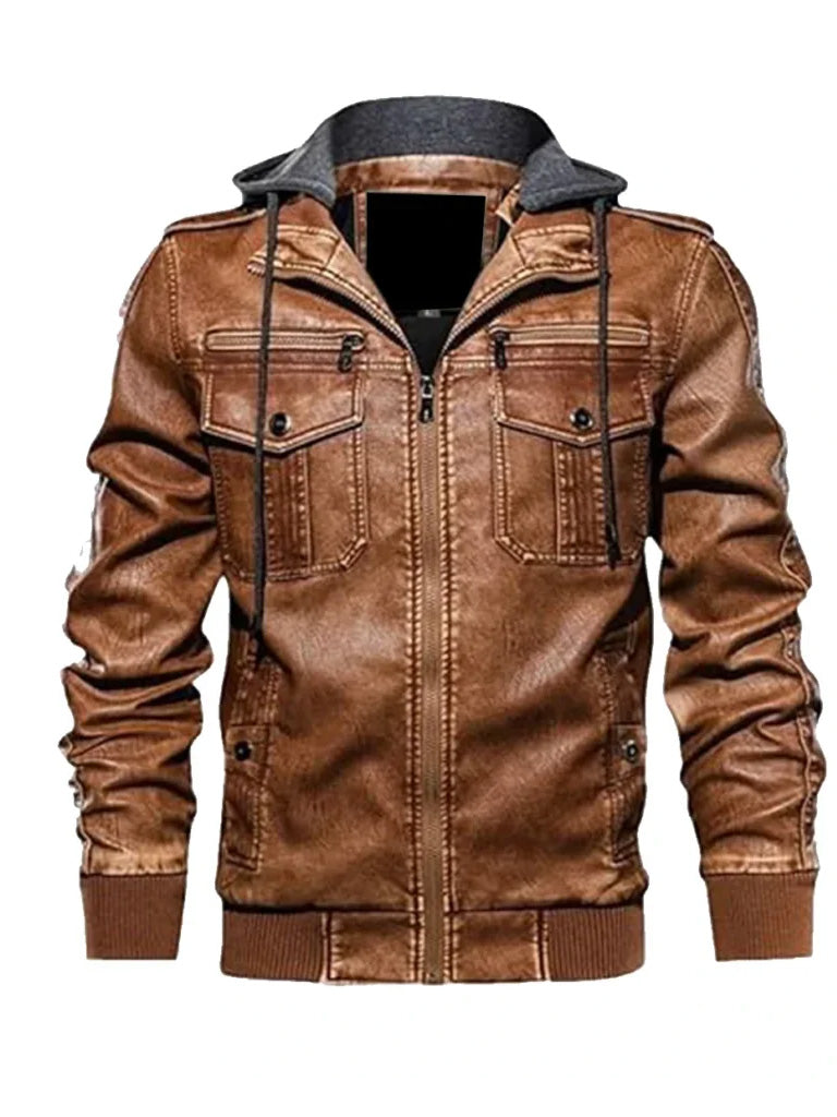 Biker Retro Leather Jacket