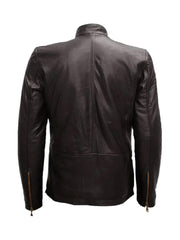 Dark Brown Leather Jacket