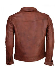 Men’s Brown Vintage Leather Jacket