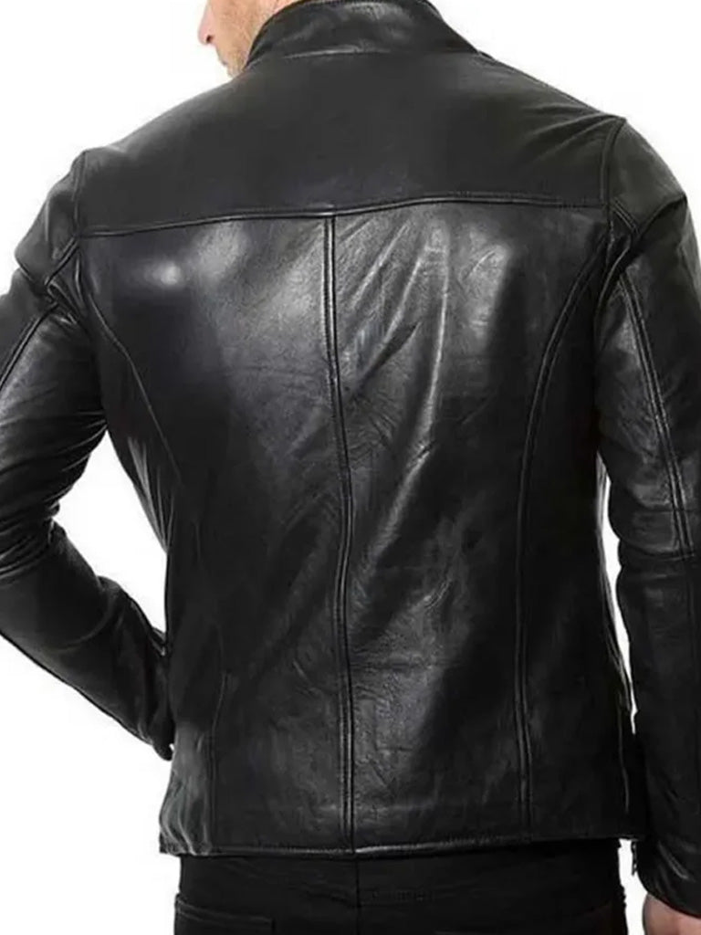 Black Genuine Leather Jacket