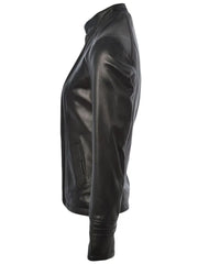 Black Vintage Leather Jacket