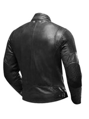 Cafe Racer Biker Vintage Real Leather Jacket