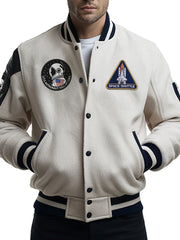 American Trend Air Force Nasa Varsity Jacket