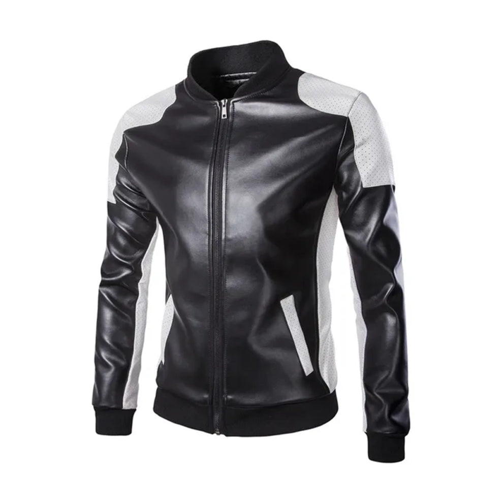 USA Men's Biker Fashion Motorcycle Leather Jackets