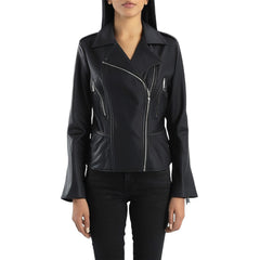 Biker Black Leather Jacket