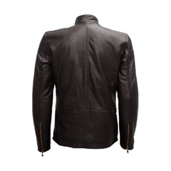 Dark Brown Leather Jacket