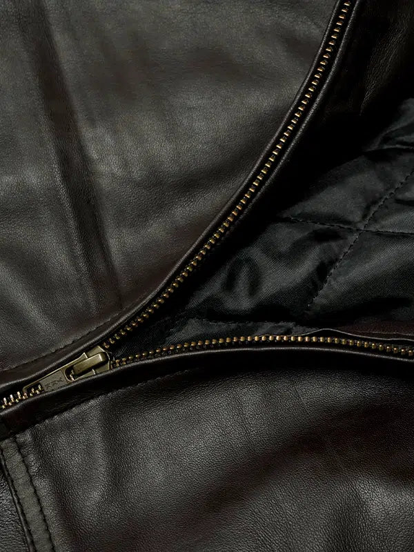 Dark Brown Premium Leather Jacket