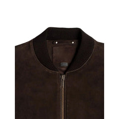 Suede Bomber Jacket - The Leather Jackets