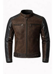 Karl Urban Brown Leather Jacket