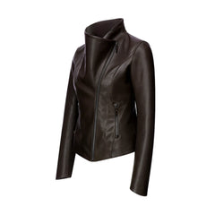 Bitter Brown Genuine Leather Jacket