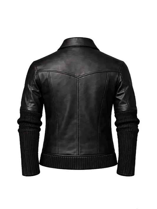 Men’s Black Leather Jacket