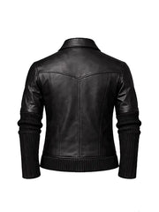 Men’s Black Leather Jacket