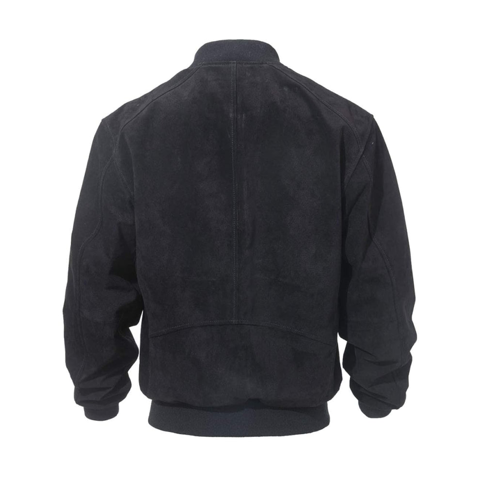 Bomber Suede Leather Jacket