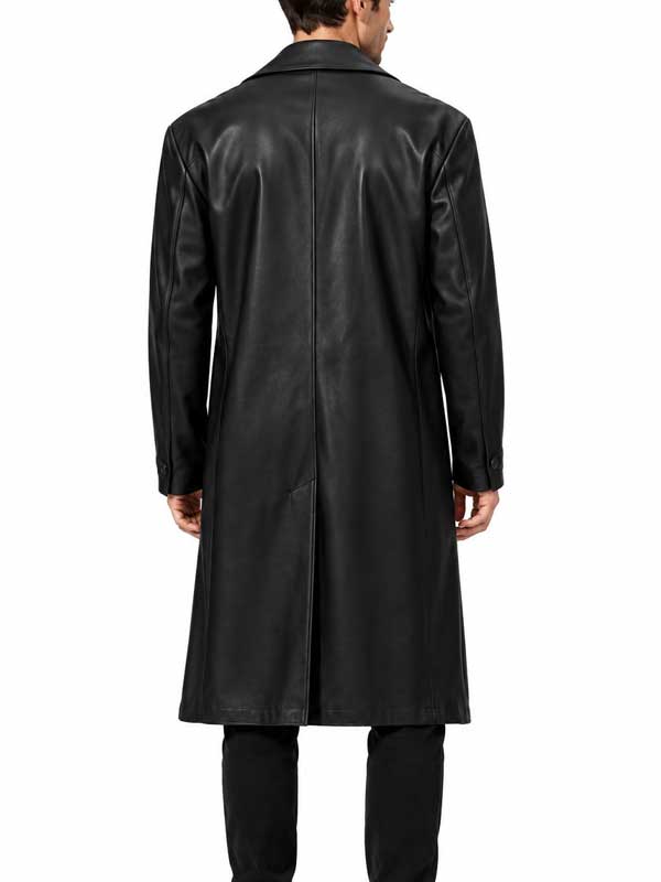 Mens-Leather-Black-Trench-Coat